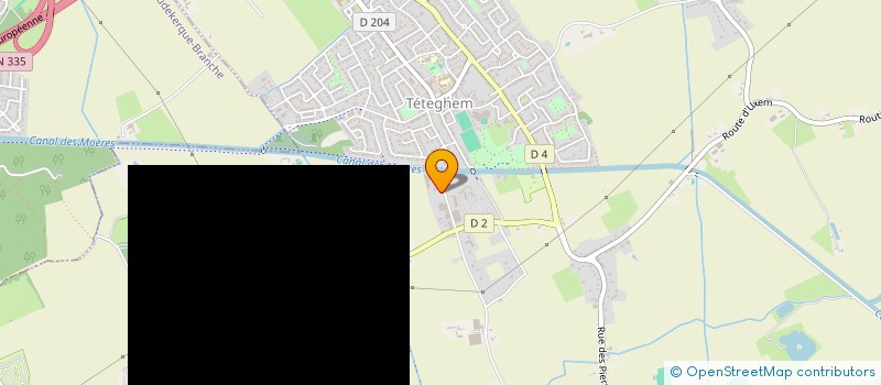 localisation de l'entreprise SCI JEAN ZAY  TETEGHEM-COUDEKERQUE-VILLAGE