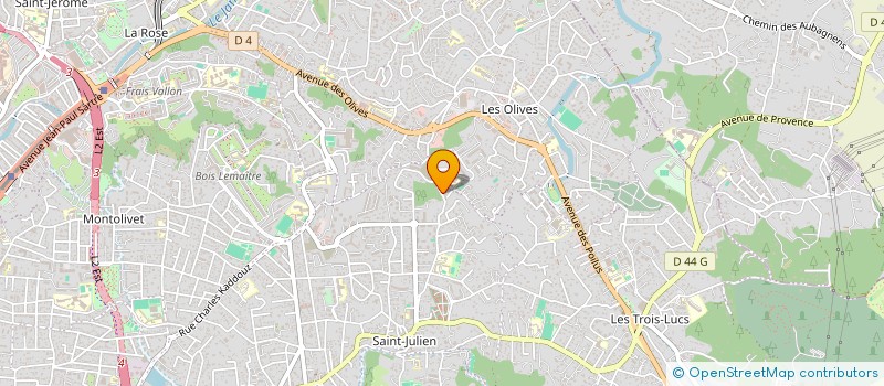 localisation de l'entreprise SCI JEANARTHUR à MARSEILLE