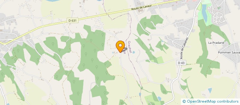 localisation de l'entreprise SCI JEANBER  BRIATEXTE