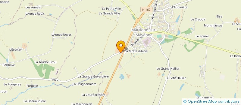 localisation de l'entreprise SCI JEANBERT  MARTIGNE-SUR-MAYENNE