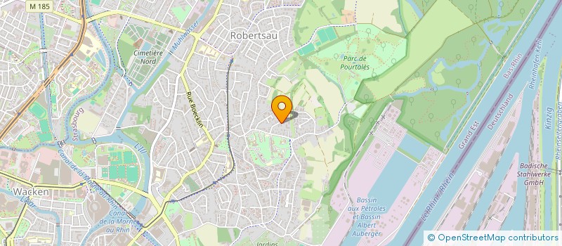 localisation de l'entreprise SCI JEANBRI  STRASBOURG