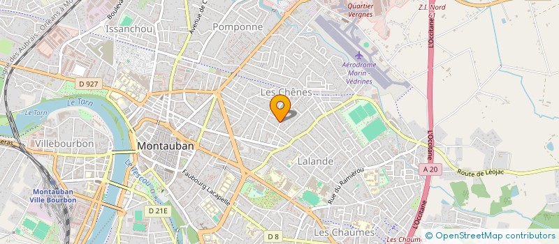 localisation de l'entreprise SCI JEANBRIOIMMO  MONTAUBAN