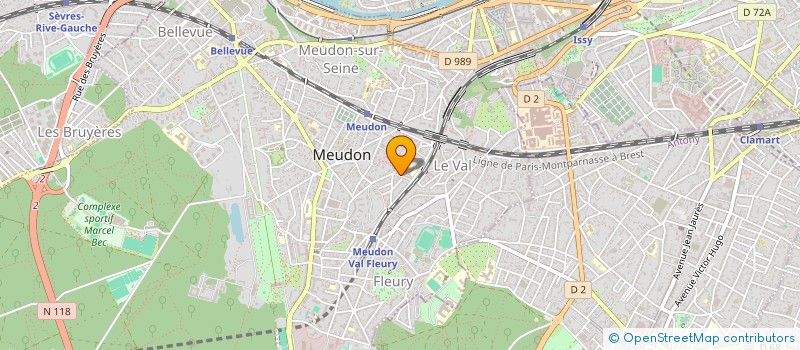 localisation de l'entreprise SCI JEANCILE à MEUDON