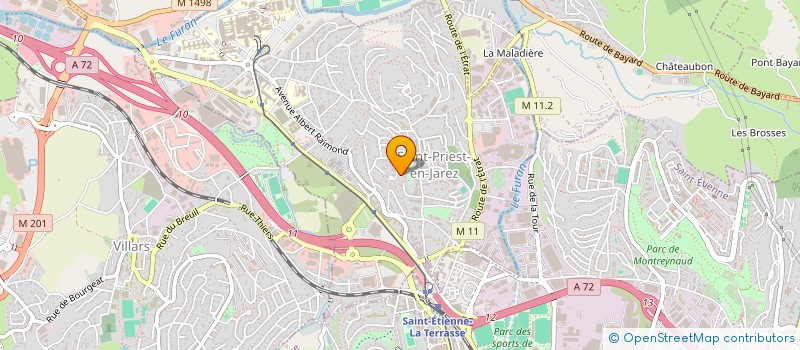 localisation de l'entreprise SCI JEANCO  SAINT-PRIEST-EN-JAREZ