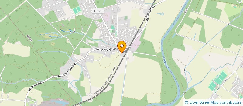 localisation de l'entreprise SCI JEANGRAND  MEES