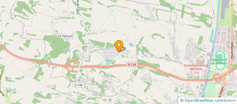 localisation de l'entreprise SCI JEANGRAND FRERES  DURAN