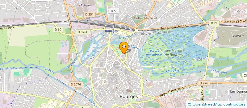 localisation de l'entreprise SCI JEANIK  BOURGES