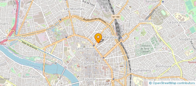localisation de l'entreprise SCI JEANLO à TOULOUSE