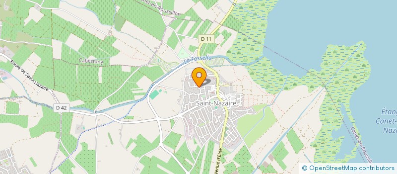 localisation de l'entreprise SCI JEANMATT  SAINT-NAZAIRE