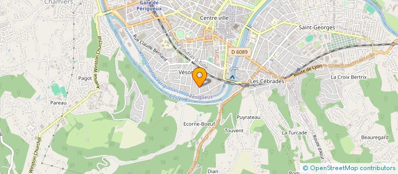localisation de l'entreprise SCI JEANMICADU à PERIGUEUX