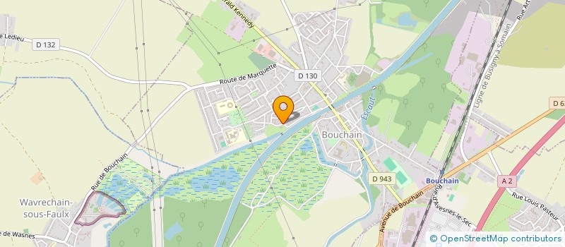 localisation de l'entreprise SCI JEANNAT  AVESNES-LES-AUBERT