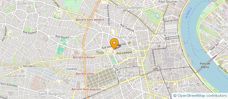 localisation de l'entreprise SCI JEANNE  BORDEAUX