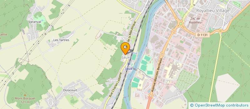 localisation de l'entreprise SCI JEANNE  LE MEUX