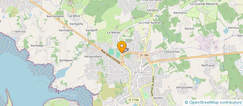 localisation de l'entreprise SCI JEANNE  CARNAC