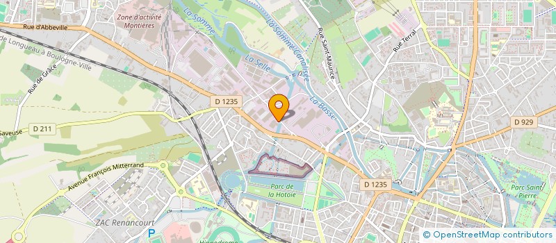 localisation de l'entreprise SCI JEANNE à AMIENS