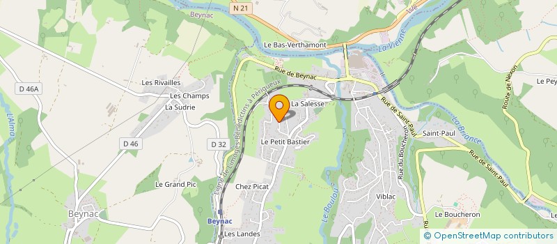 localisation de l'entreprise SCI JEANNE  BOSMIE-L'AIGUILLE