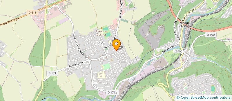 localisation de l'entreprise SCI JEANNE D ARC  LEXY