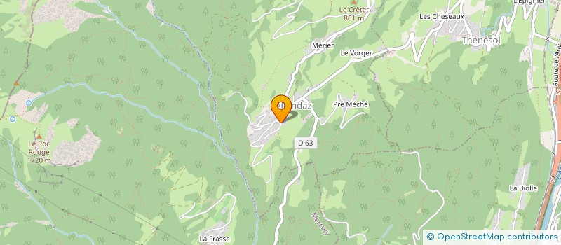 localisation de l'entreprise SCI JEANNE D'ARC  ALBERTVILLE