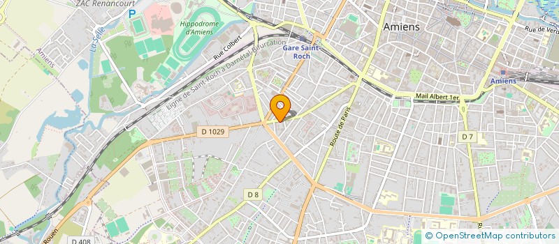 localisation de l'entreprise SCI JEANNE D'ARC à AMIENS