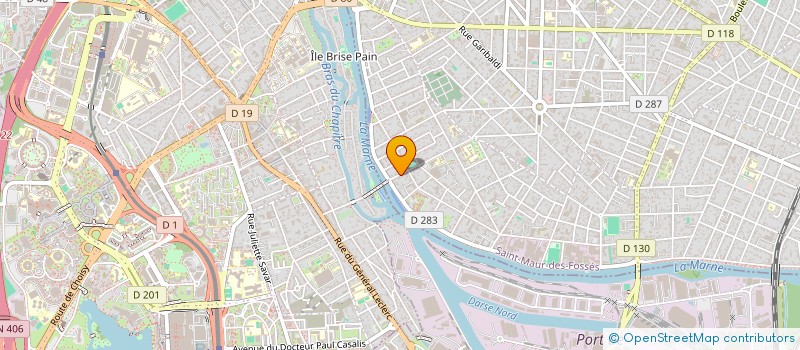 localisation de l'entreprise SCI JEANNE D ARC à SAINT-MAUR-DES-FOSSES