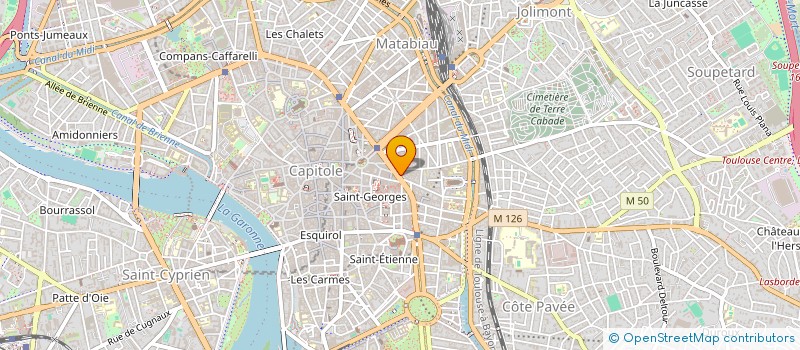 localisation de l'entreprise SCI JEANNE D'ARC à TOULOUSE