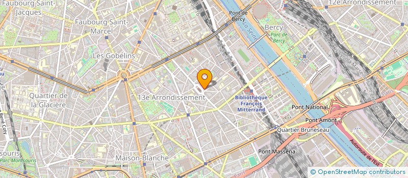 localisation de l'entreprise SCI JEANNE D'ARC  PARIS