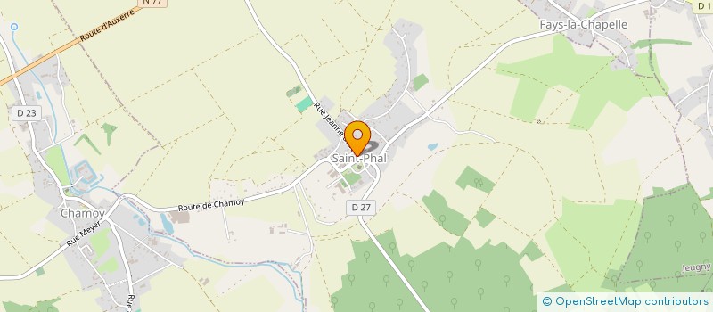 localisation de l'entreprise SCI JEANNE D'ARC  SAINT-PHAL