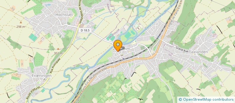 localisation de l'entreprise SCI JEANNE D'ARC  ILLFURTH