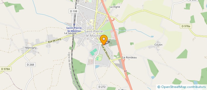 localisation de l'entreprise SCI JEANNE D'ARC à SAINT-PIERRE-LE-MOUTIER