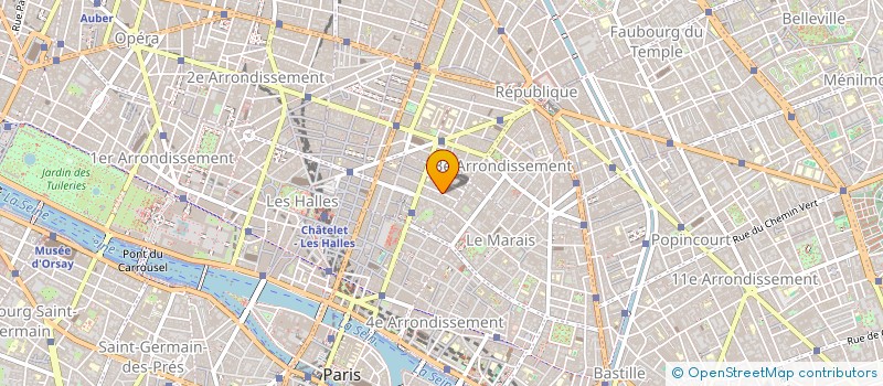 localisation de l'entreprise SCI JEANNE ET ANGELE  PARIS