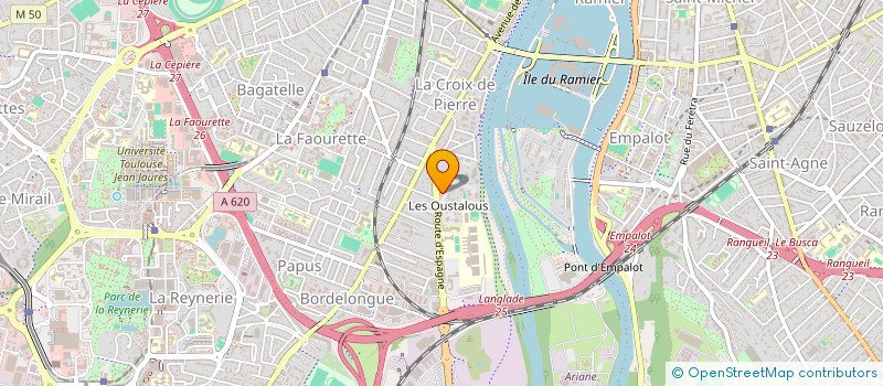 localisation de l'entreprise SCI JEANNE ET STEPHANE à TOULOUSE