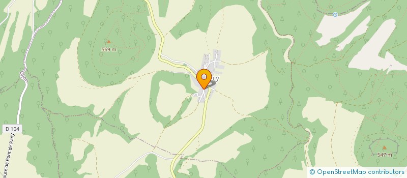 localisation de l'entreprise SCI JEANNE MARIE HELENE  URCY