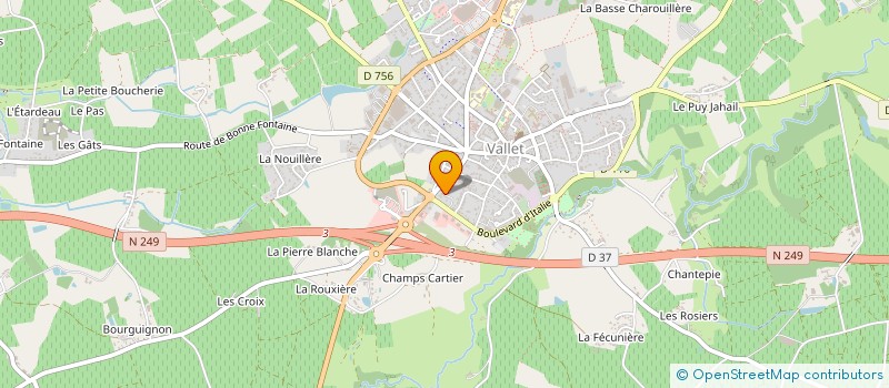 localisation de l'entreprise SCI JEANNETTE à SEVREMOINE