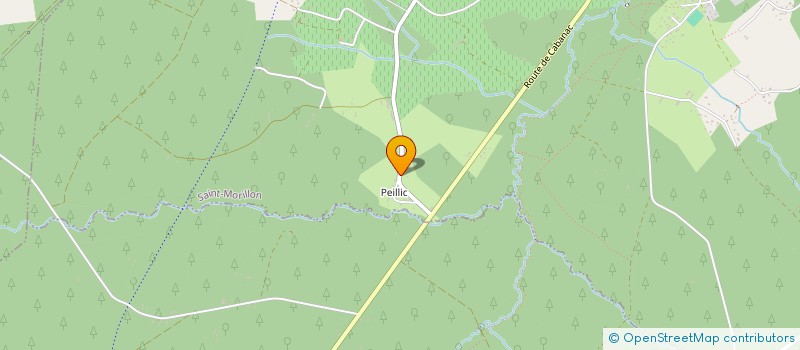 localisation de l'entreprise SCI JEANNETTE  SAINT-MORILLON