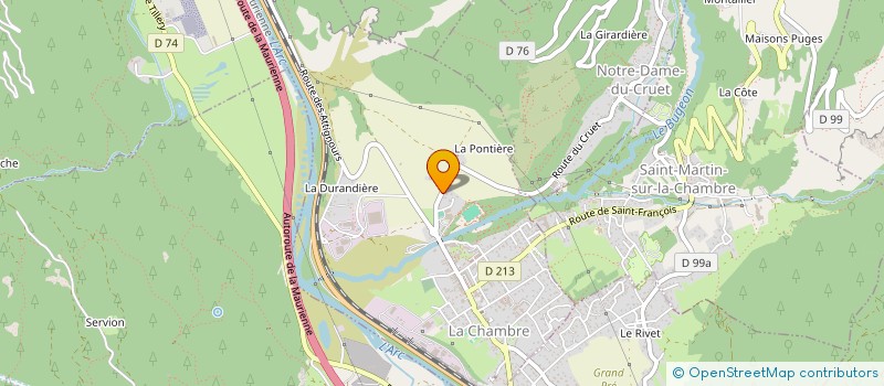 localisation de l'entreprise SCI JEANNOLIN  LA CHAMBRE