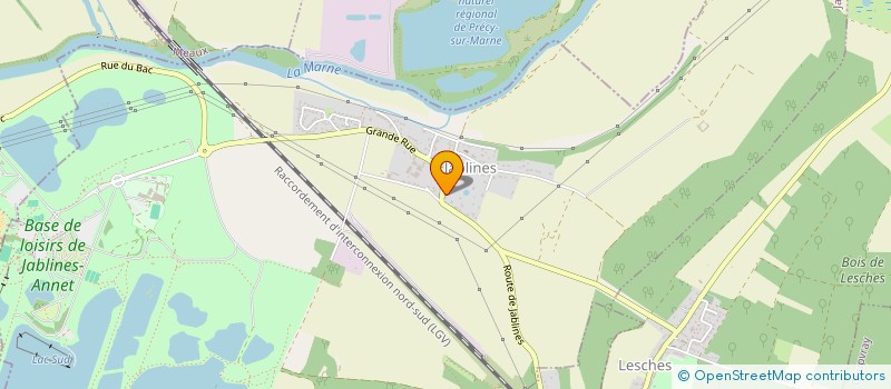 localisation de l'entreprise SCI JEANNOT  JABLINES