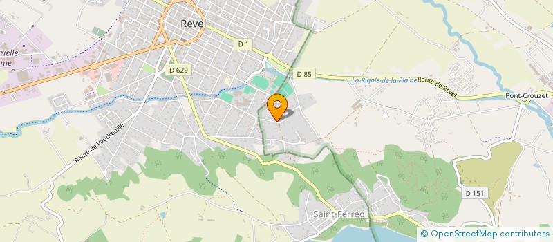 localisation de l'entreprise SCI JEANNOT  SOREZE