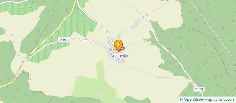 localisation de l'entreprise SCI JEANNY-TABARY  ARCONVILLE