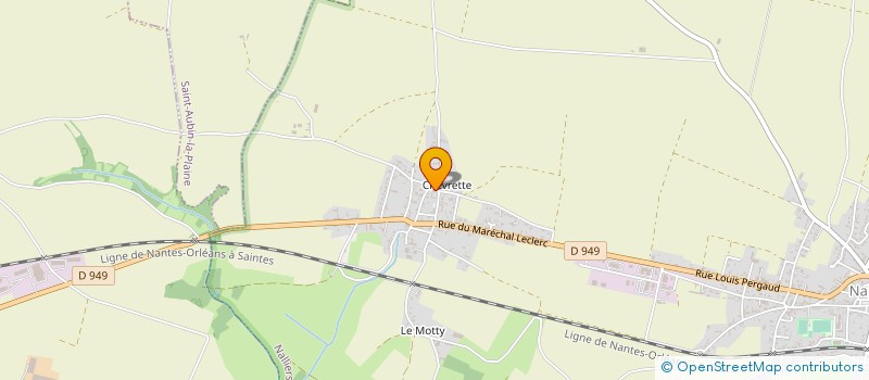 localisation de l'entreprise SCI JEANRONE  NALLIERS