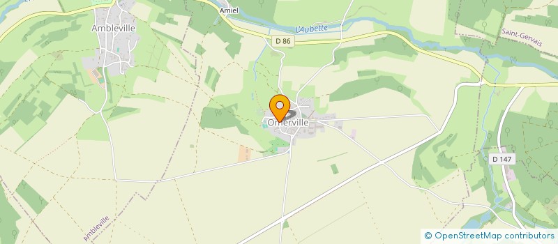 localisation de l'entreprise SCI JEANSON  OMERVILLE