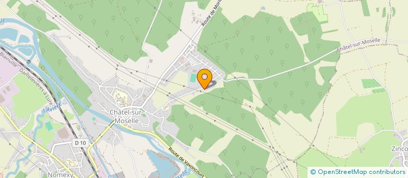 localisation de l'entreprise SCI JEANSON-DEMANGE  CHATEL-SUR-MOSELLE