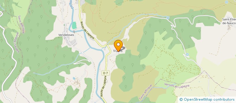 localisation de l'entreprise SCI JEANTI  ST-AFFRIQUE