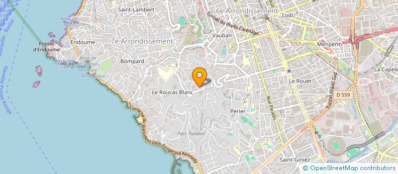 localisation de l'entreprise SCI JEANTIANE à MARSEILLE