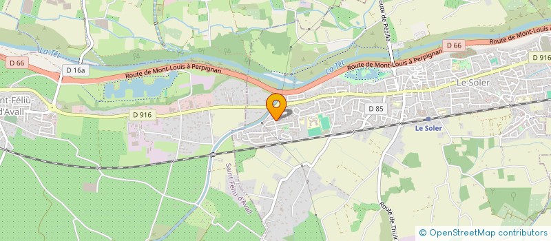 localisation de l'entreprise SCI JEANVAL  LE SOLER