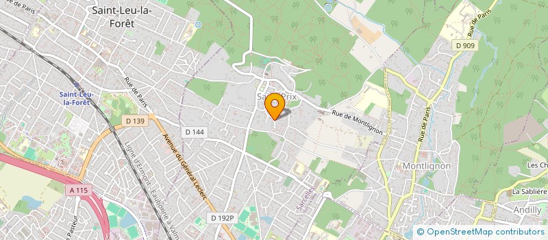 localisation de l'entreprise SCI JEANVI à SAINT-PRIX