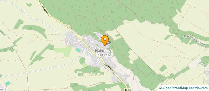 localisation de l'entreprise SCI JEARLOUISE  BLAINCOURT-LES-PRECY