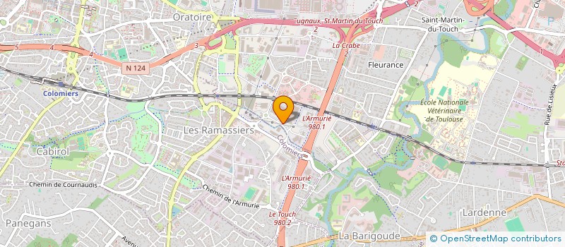localisation de l'entreprise SCI JEARO à TOULOUSE