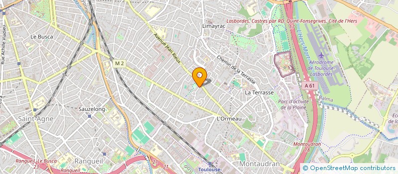 localisation de l'entreprise SCI JEAVONNE à TOULOUSE