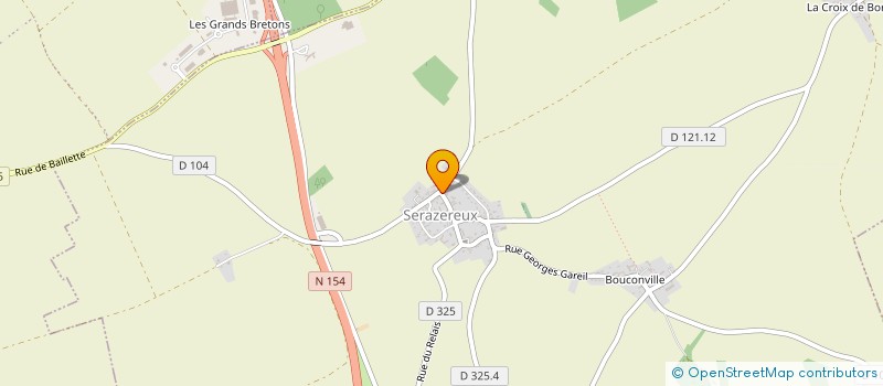 localisation de l'entreprise SCI JEB à SERAZEREUX