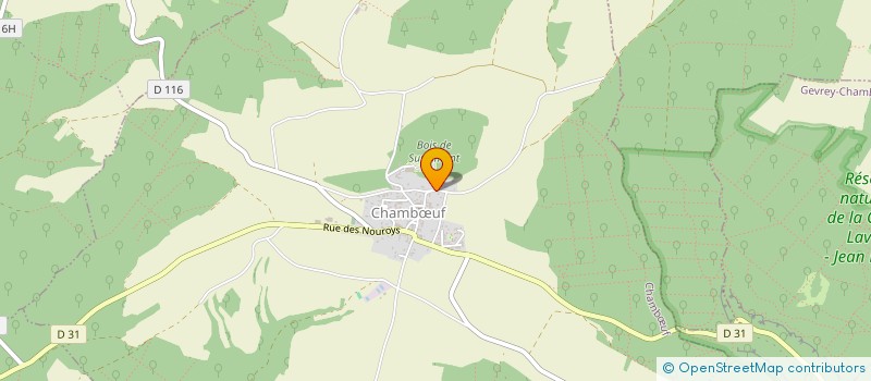 localisation de l'entreprise SCI JEBAS  CHAMBUF